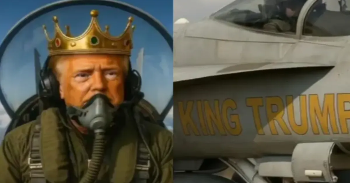 Trump Shares AI ‘King’ Video Amid Nationwide No Kings Protests