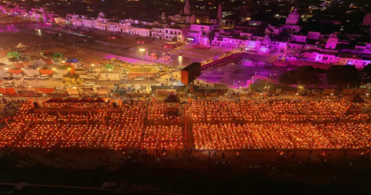 Ayodhya’s Diwali Lights Spark Political Firestorm After Akhilesh Yadav’s Comments