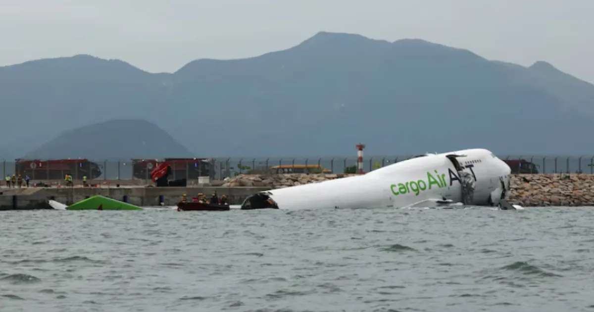 Emirates Cargo Plane Crashes into Sea at Hong Kong Airport, Killing Two