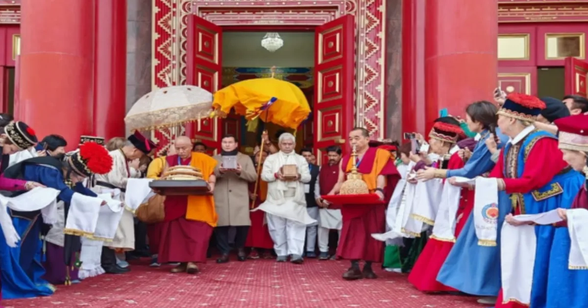Lord Buddha’s Holy Relics Return Home After Display in Russia’s Kalmykia