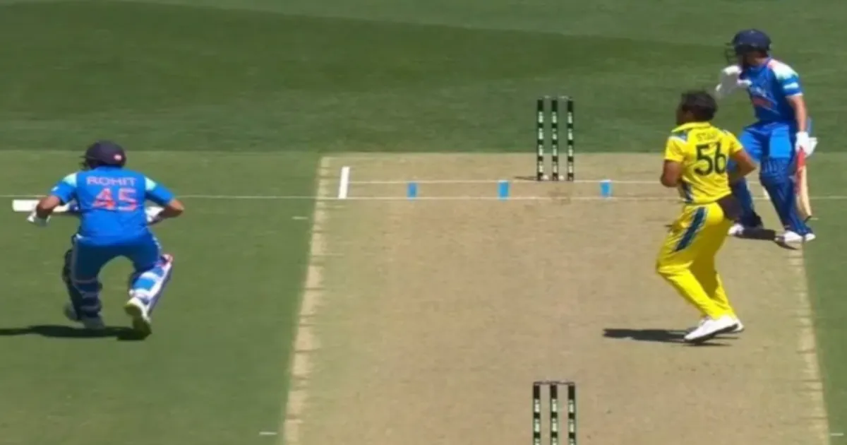 INDvsAUS: RO-FIT SHARMA! Rohit Survives Run-Out Scare with Brilliant Dive