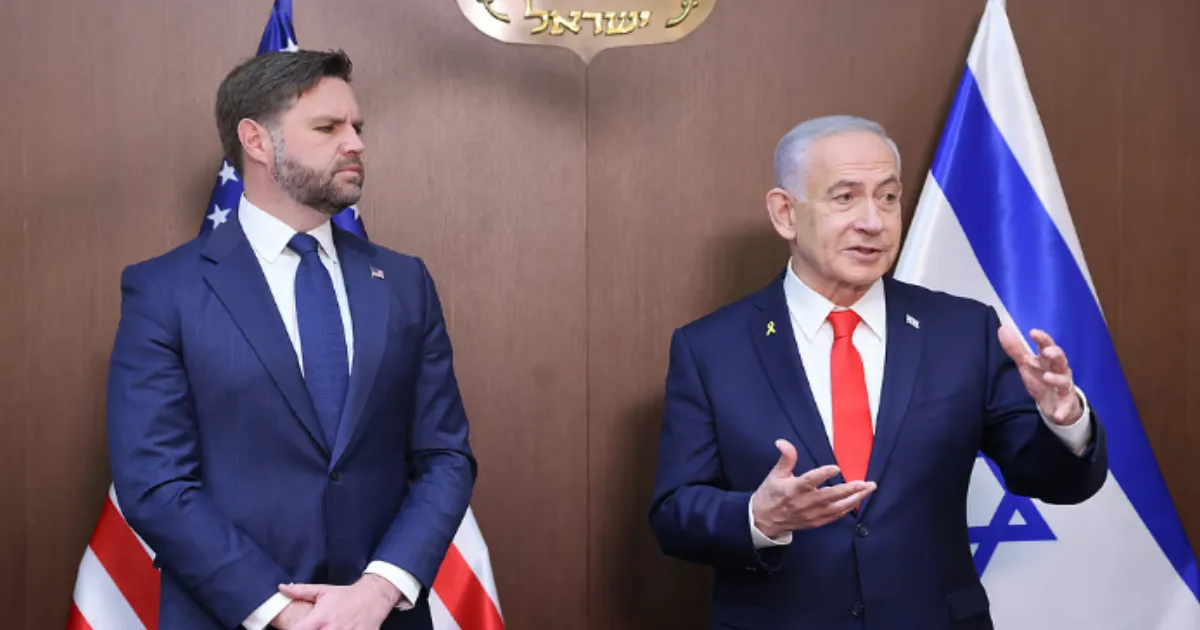Vance Denies US Dictates Israel, Meets Netanyahu Over Gaza Ceasefire