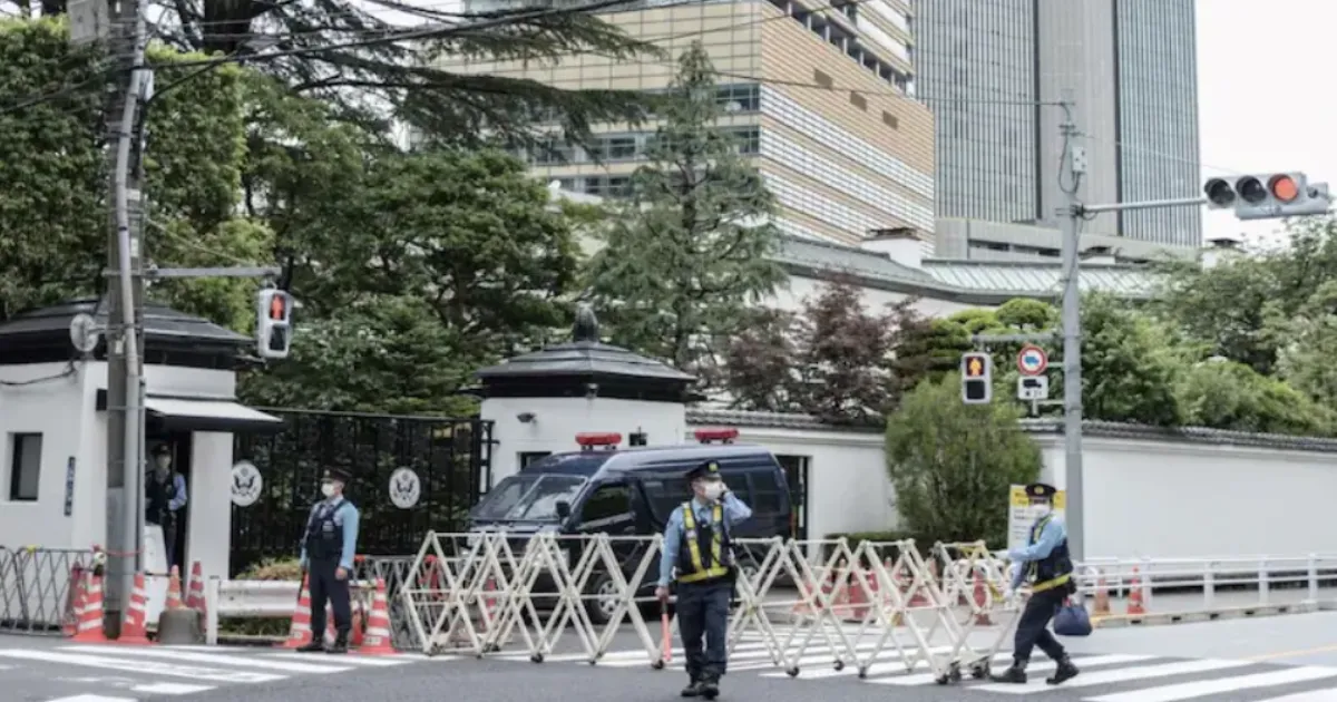 Man With Knife Arrested Near US Embassy in Tokyo Ahead of Trump Visit