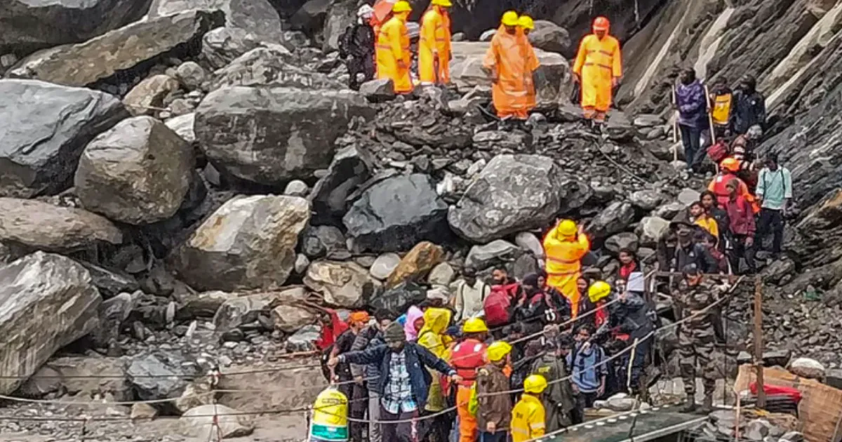 Uttarakhand August Cloudburst: Seven of Nine Missing Persons Found Following Chenagad Landslides