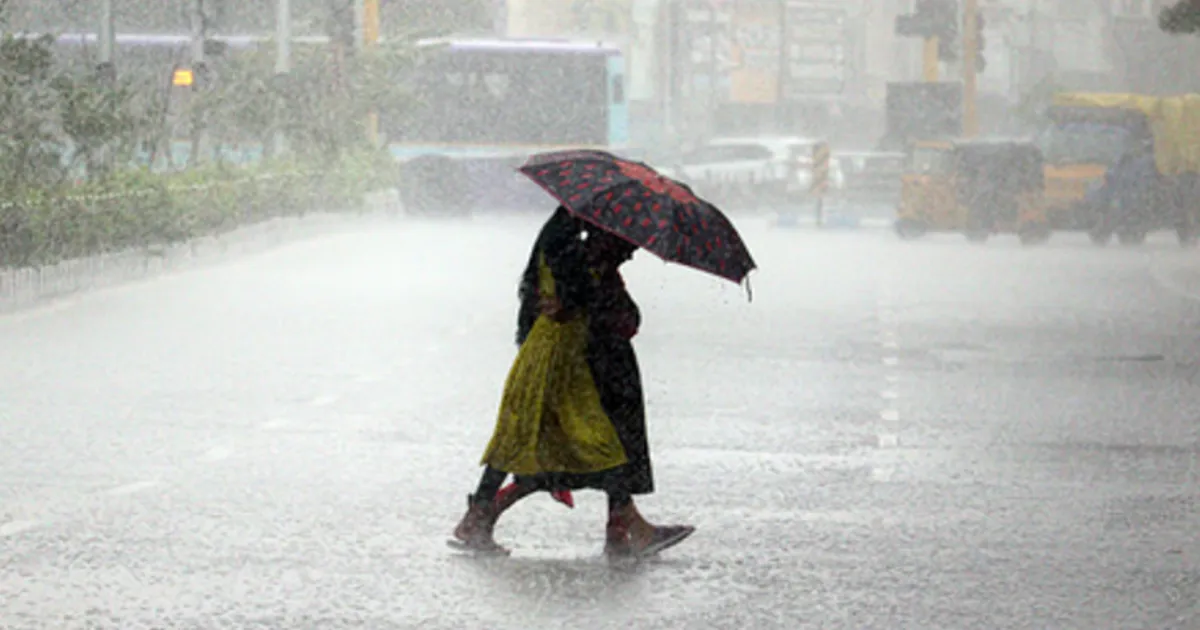 Orange Alert in Chennai as IMD Predicts Heavy Rain from Cyclonic System