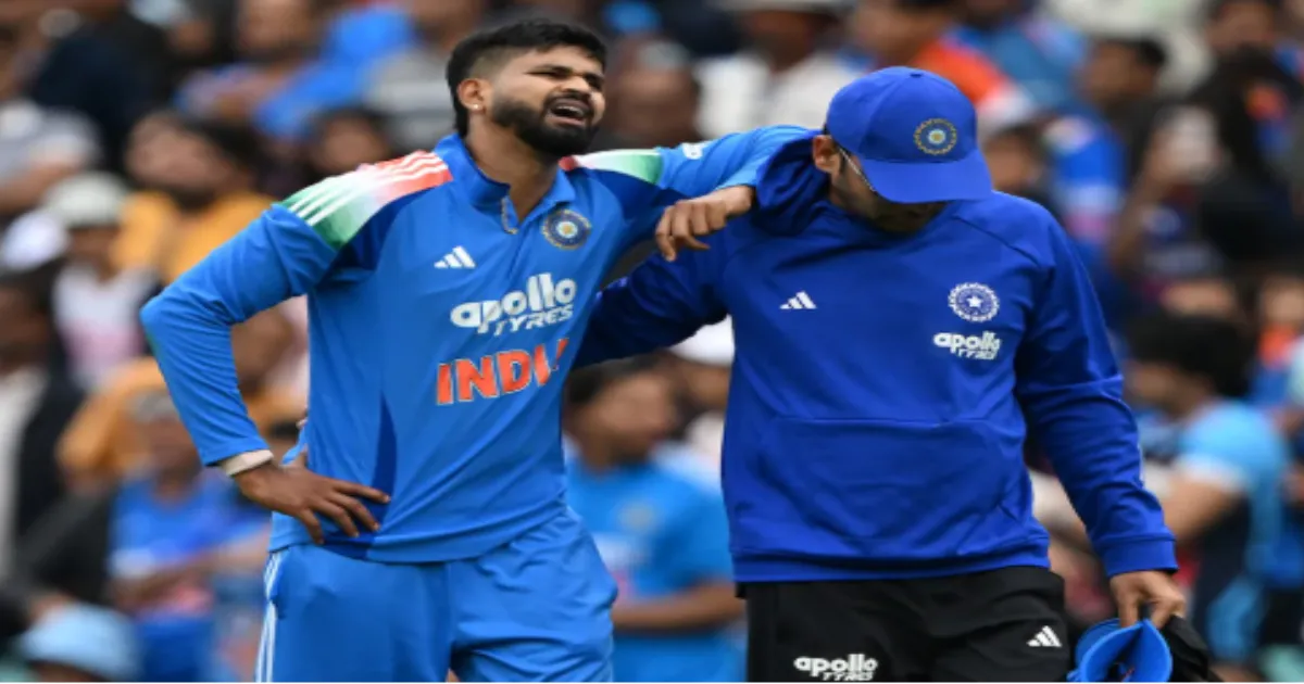 #JustIn: Shreyas Iyer Admitted to ICU in Sydney After Rib Injury Leads to Internal Bleeding