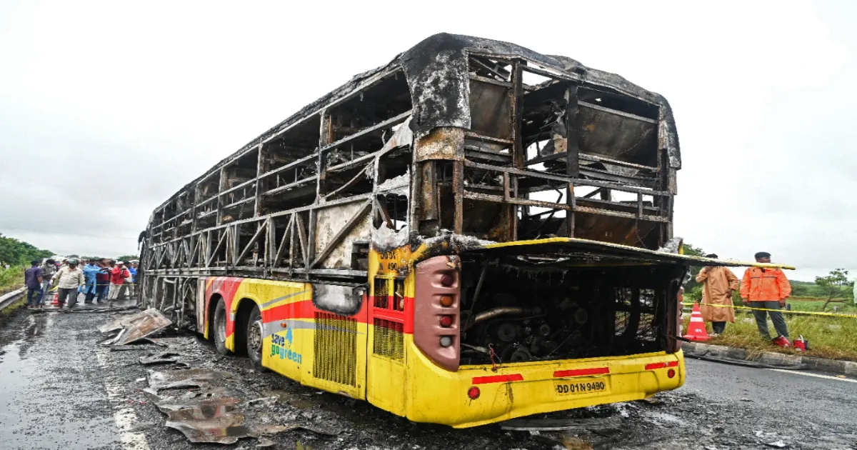 ysrcp-accuses-andhra-govt-of-negligence-in-kurnool-bus