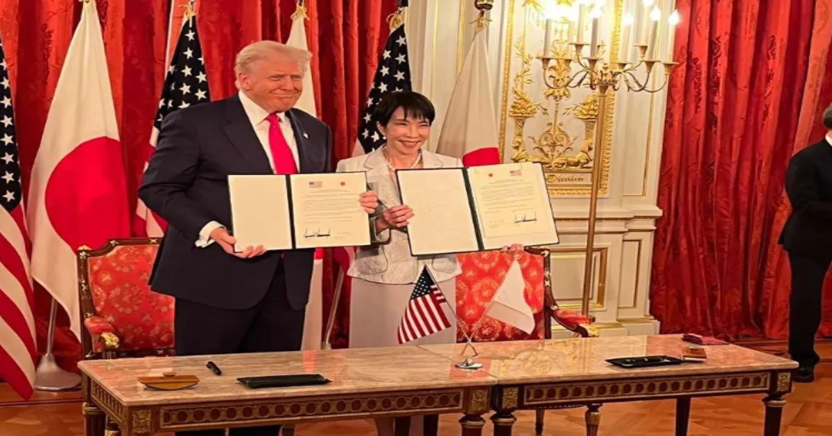 Trump, Takaichi Announce ‘Golden Age’ of U.S.–Japan Relations with $550 Billion Deal