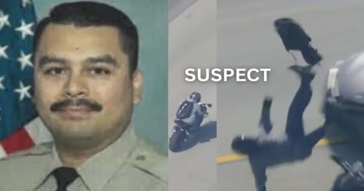 US Deputy Fatally Shot, Suspect Rammed Off Motorcycle During Chase