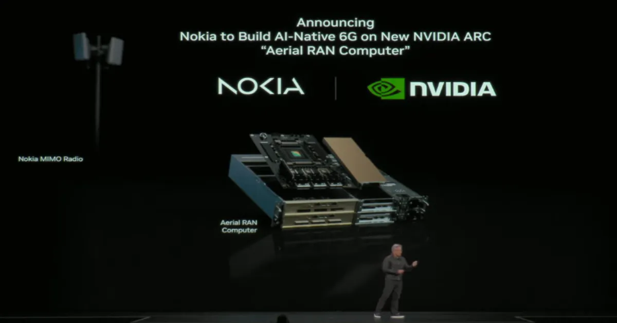 Nokia Shares Soar 21% After Nvidia Buys $1 Billion Stake for AI Network Partnership