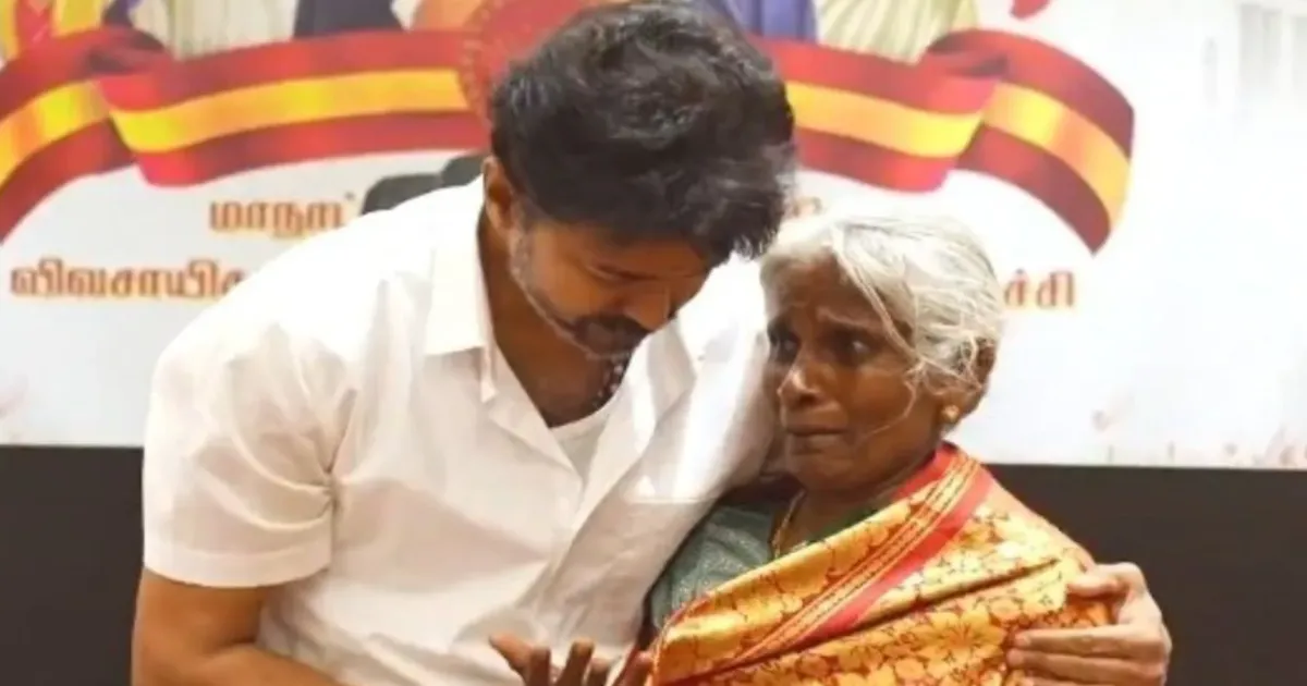 “I Won’t Leave You Alone”: Vijay Breaks Down Meeting Karur Rally Bereaved