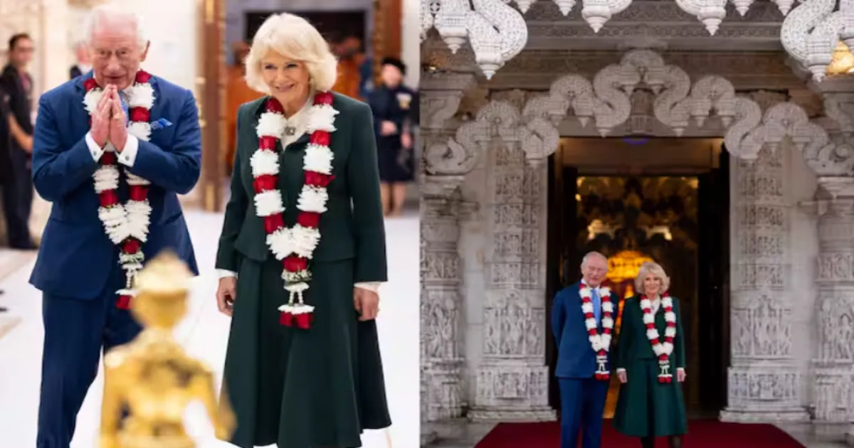 King Charles, Queen Camilla Celebrate Neasden Temple's 30th Anniversary With Hindu Rituals
