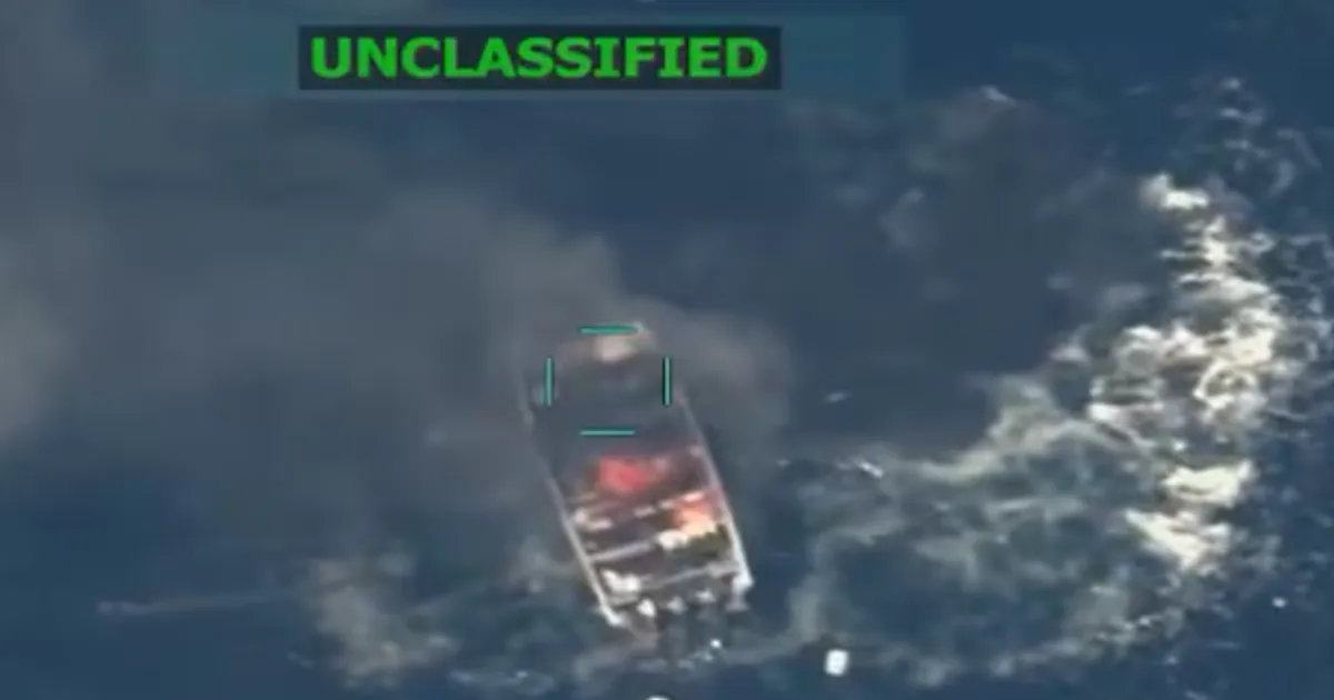 Pentagon Hits Alleged Smuggler Boat, Four Dead Amid Trump Drug Crackdown