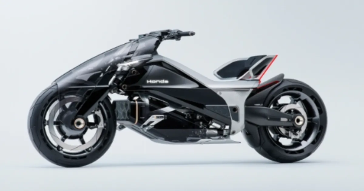 Honda Unveils Futuristic EV Outlier Concept Motorcycle at 2025 Japan Mobility Show