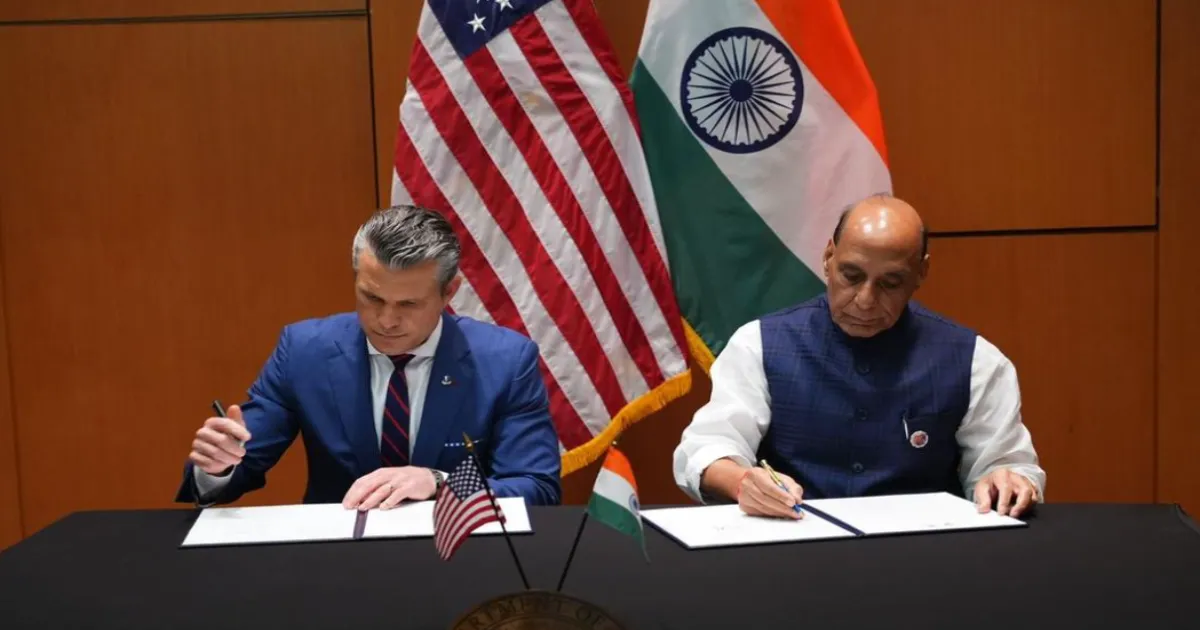 US and India Lock Arms: 10-Year Defence Agreement Sealed in Kuala Lumpur