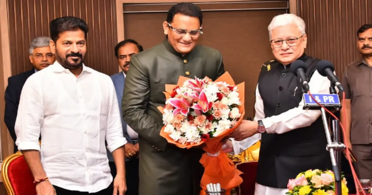 Azharuddin Inducted Into Telangana Cabinet; BJP Objects to Timing