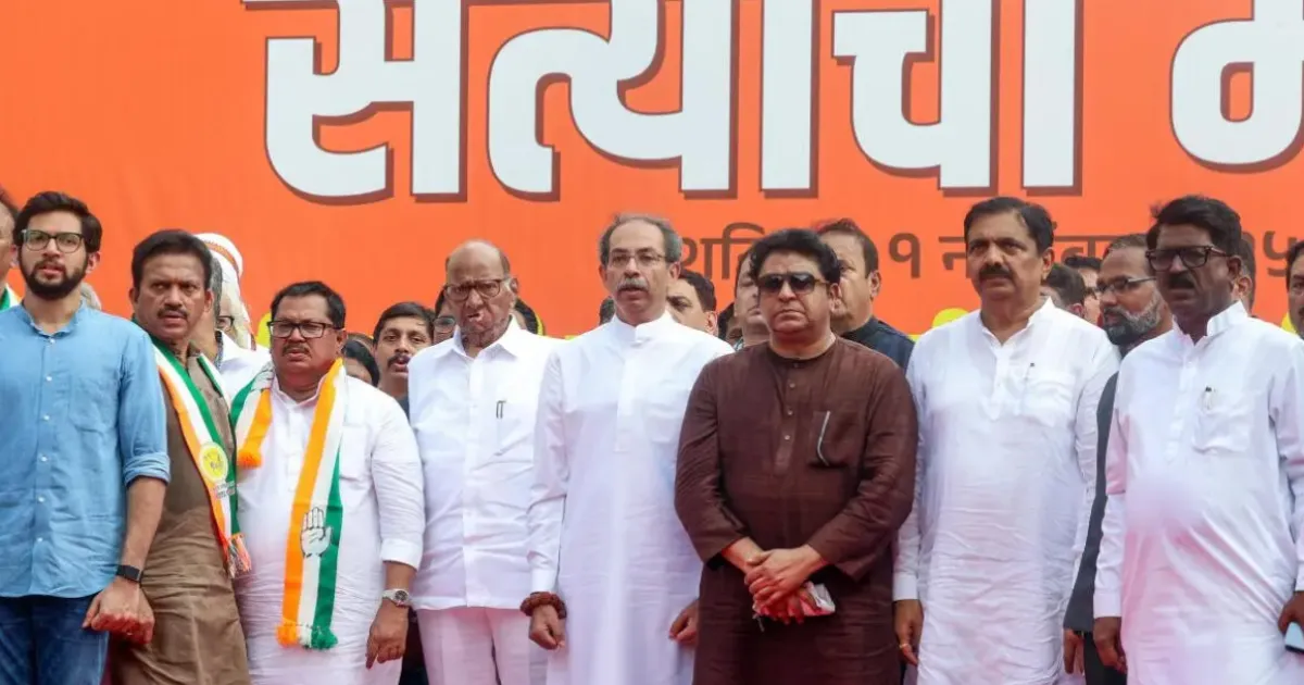 BJP Leader Accuses Thackeray Brothers of Targeting Hindu, Marathi, Dalit Voters