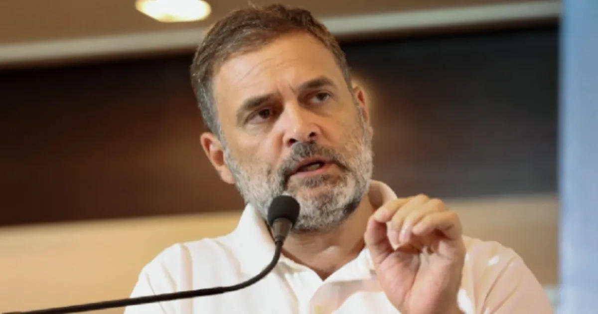 Rahul Gandhi Blames BJP for Delhi’s Toxic Air, Says “No More Excuses”