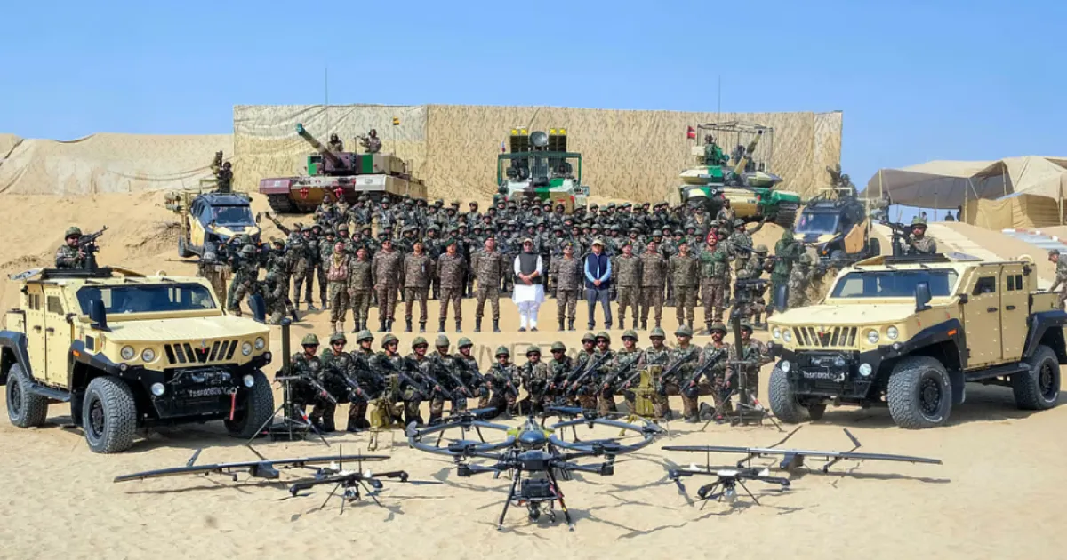 Eastern Command to Conduct Major Tri-Service Drill 'Poorvi Prachand Prahar' Near LAC