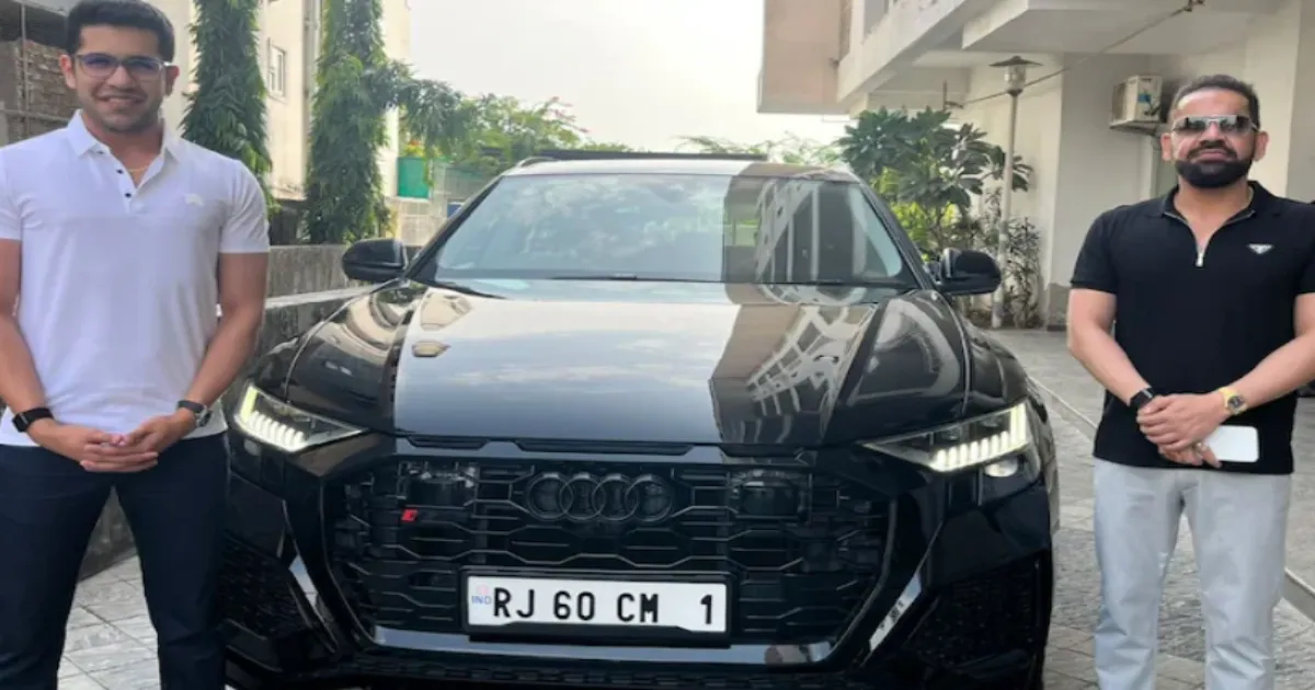 Rahul Taneja Breaks Records With Rajasthan’s Priciest VIP Car Number