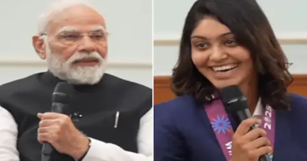 ‘Sir, What’s Your Skincare Secret?’: Harleen Deol’s Question Lights Up PM’s Felicitation Meet