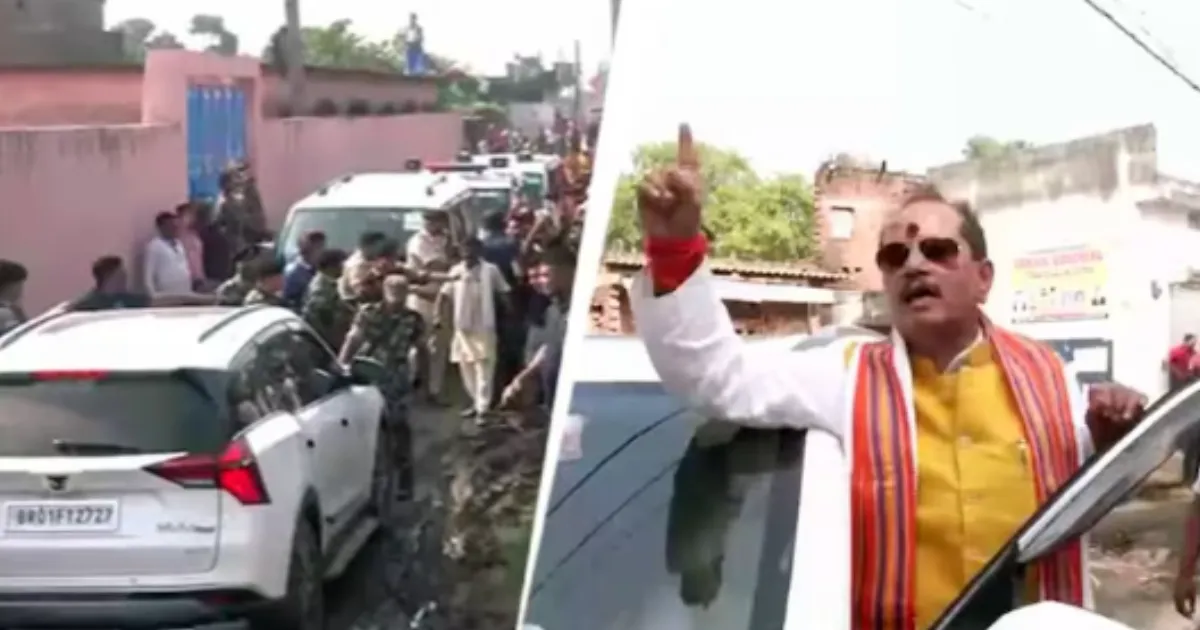 #Breaking News: Deputy CM Sinha Attacked During Poll Visit as Lakhisarai Erupts in Protests