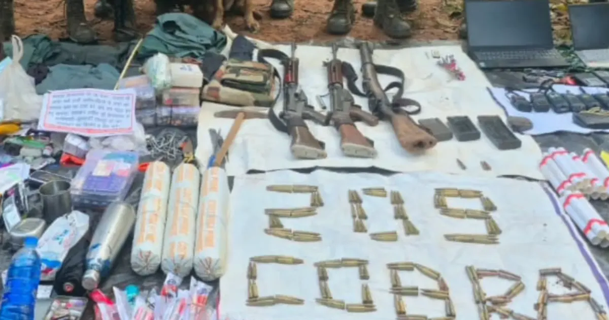 Anti-Naxal Operation in West Singhbhum Yields Huge Weapons Haul, 13 IEDs Seized