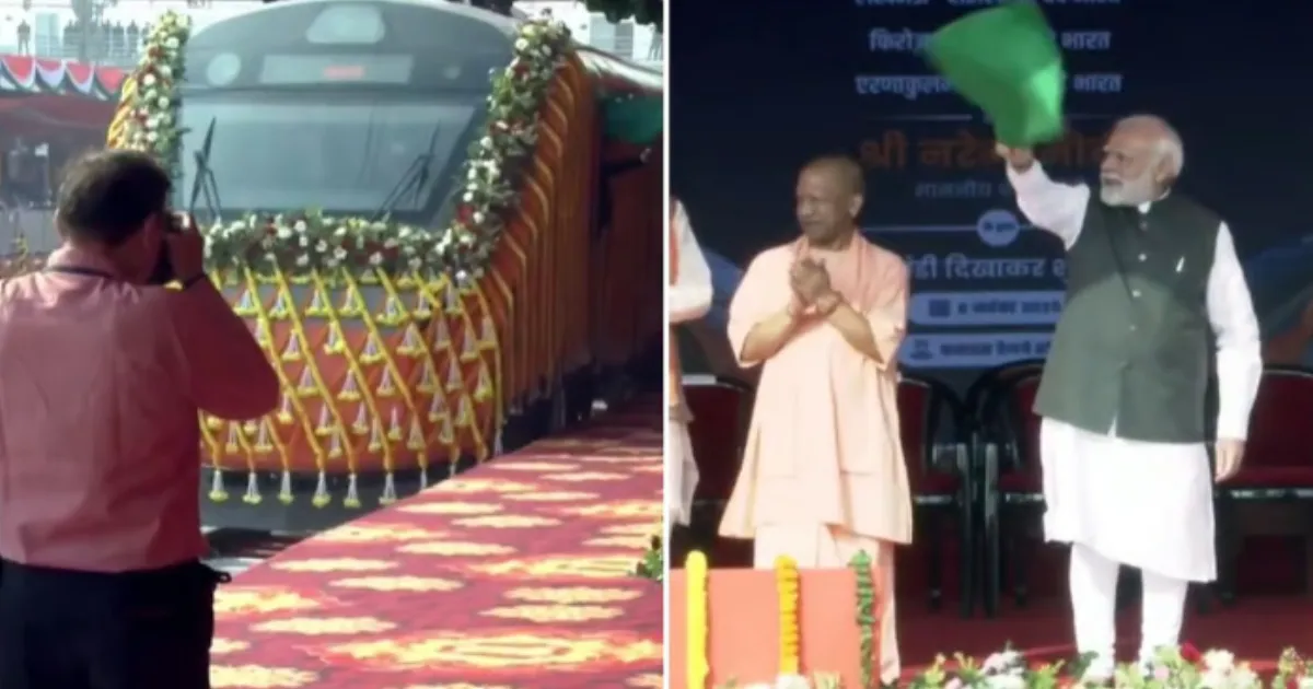 PM Modi Unveils Four Vande Bharat Trains, Cutting Travel Time Across Major Corridors