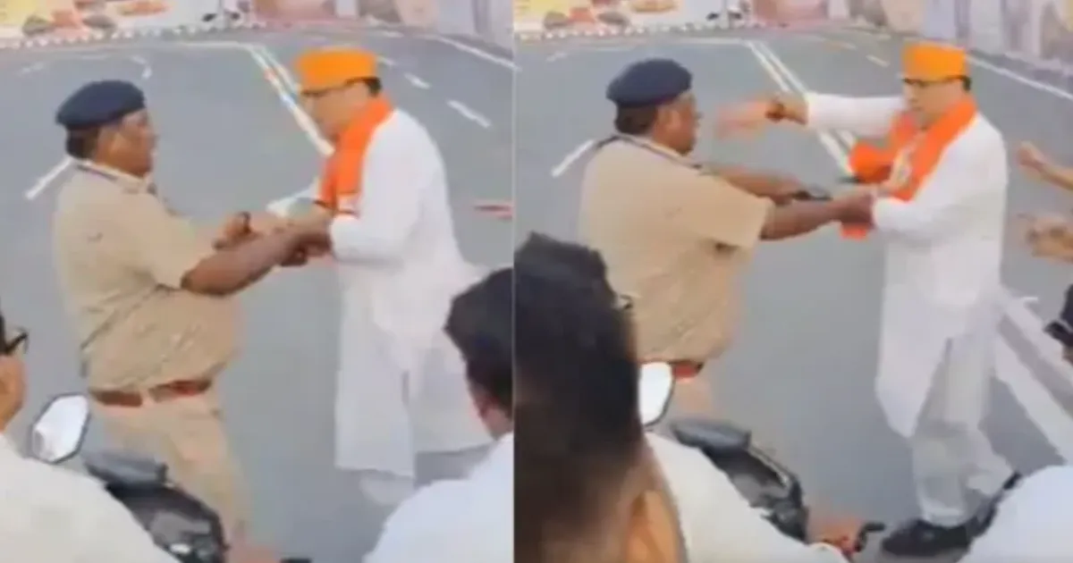 Tense Scuffle Between BJP MLA and RPF Officer at Banaras Railway Station During PM’s Visit