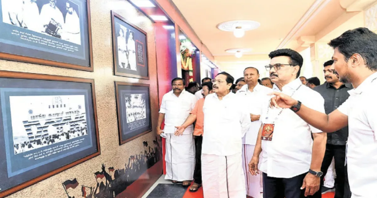 CM Stalin Defends DMK Legacy, Says Opponents Can’t Replicate 75 Years of Sacrifice