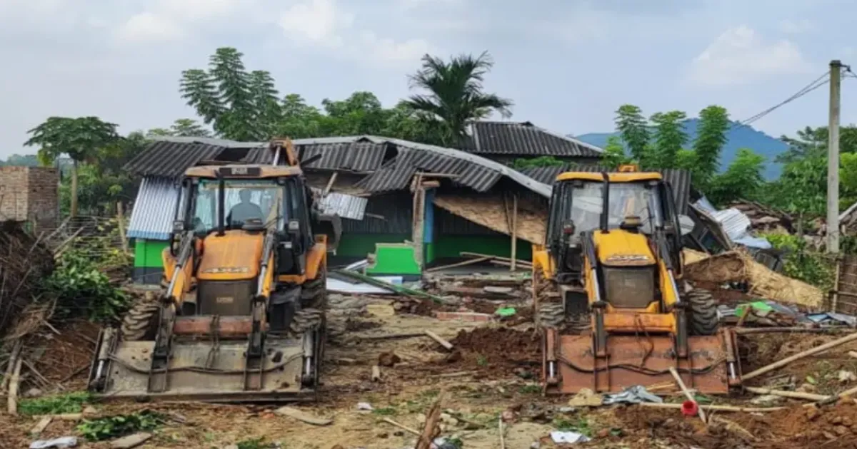 Assam Clears 376 Acres, Evicts 600 Families in Ongoing Anti-Encroachment Drive
