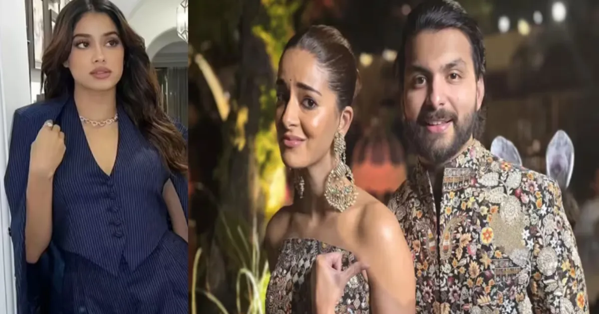 Janhvi Kapoor’s Playful Comment on Shikhar Pahariya and Ananya Panday’s Photo Goes Viral
