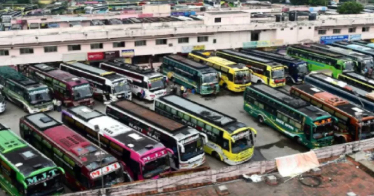 South India Inter-State Bus Services Disrupted Over Unfair Road Taxes