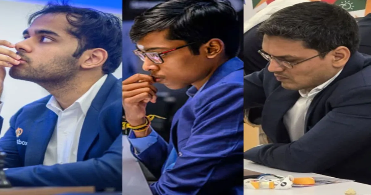 Arjun, Praggnanandhaa, Harikrishna Eye Round 4 Wins as India’s Chess Charge Gathers Momentum