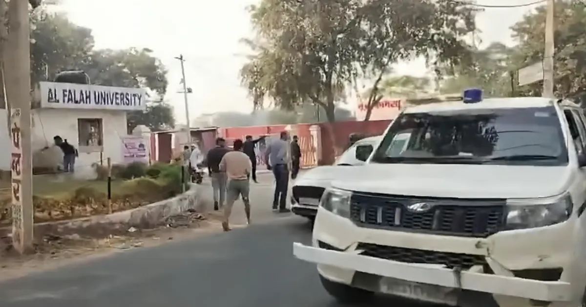 #JustIn: J&K Police Uncover Massive Terror Cache in Faridabad Linked to Jaish Operative