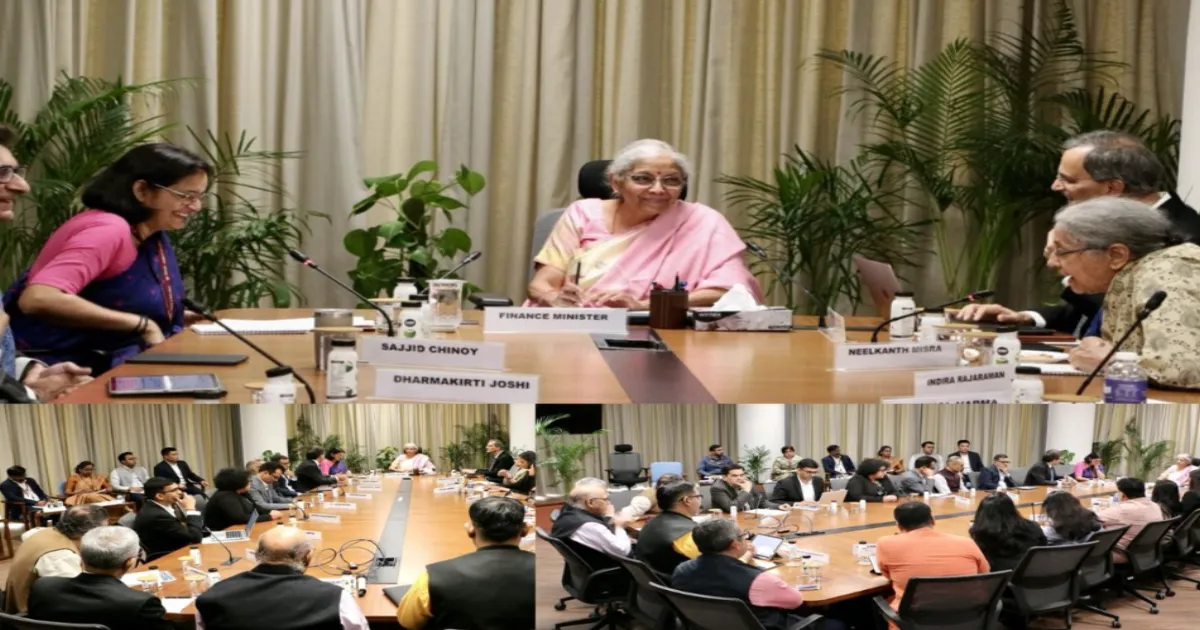 Nirmala Sitharaman Begins Pre-Budget Consultations for Union Budget 2026-27 with Economists