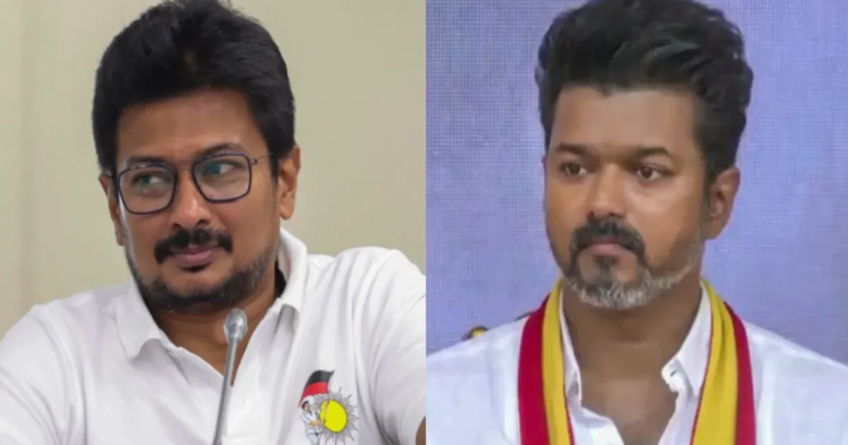 Udhayanidhi Stalin Criticizes Vijay’s TVK as ‘Cardboard Politics’ at DMK Event