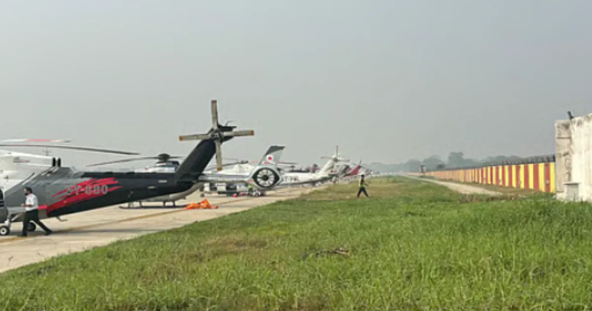 #BiharRally: Helicopters Fall Silent as Month-Long Aerial Campaign Ends