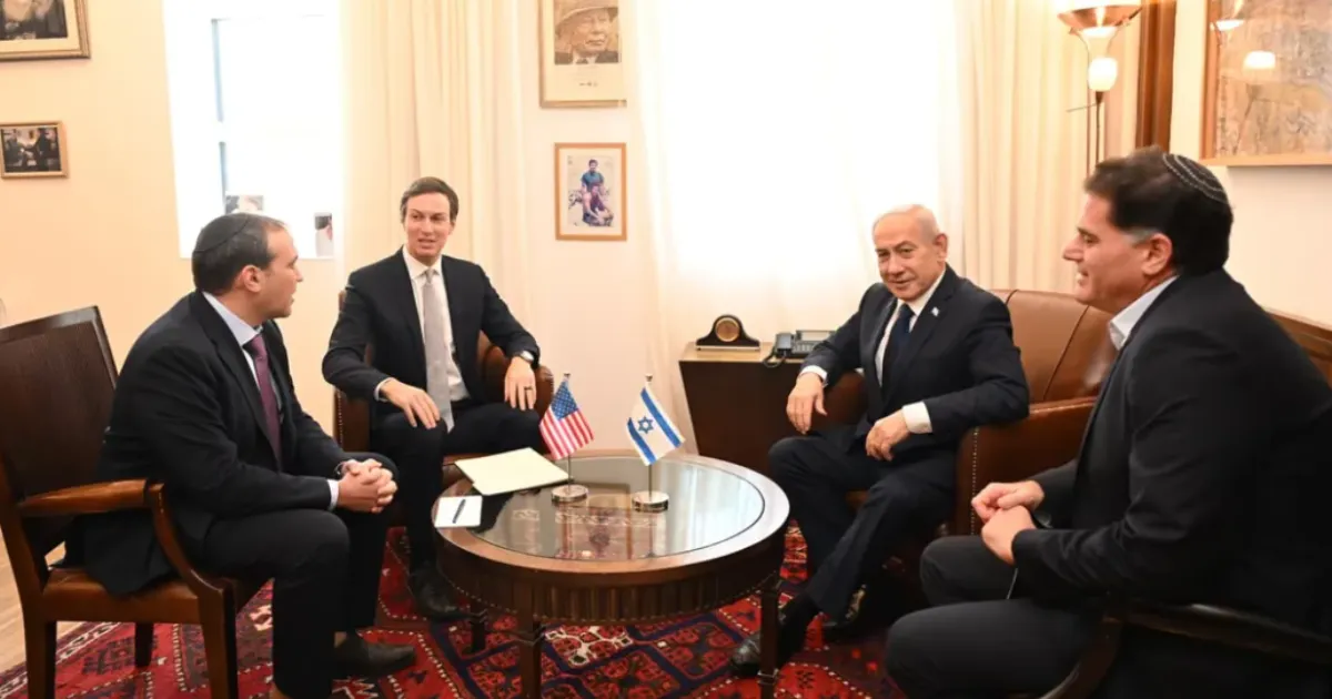 Trump’s Son-in-Law Jared Kushner Holds High-Stakes Talks with Netanyahu on Gaza Ceasefire