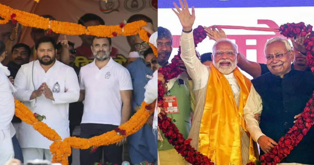 #BiharPolls: Voting Ends for Phase 2 of Elections; Strong 67% Voter Turnout