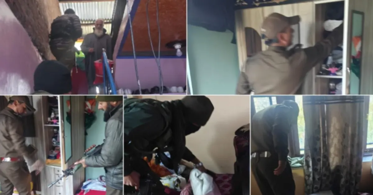 #BreakingNews: J&K Police Raid 200 Jamaat-e-Islami Sites in Kulgam After Delhi Blast