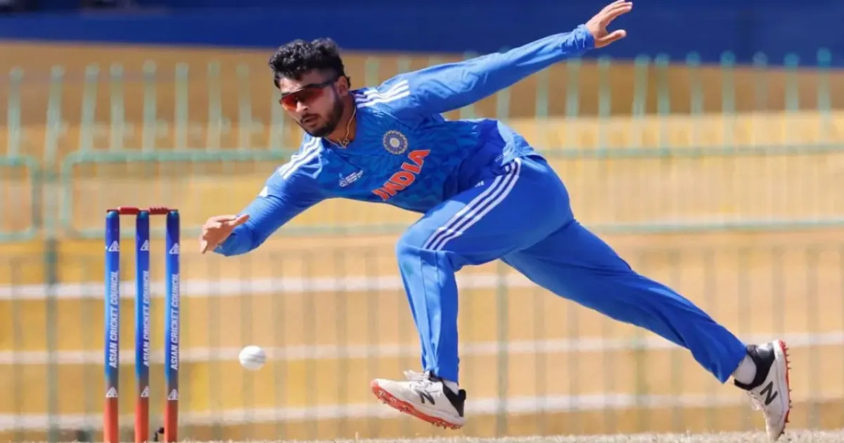 Riyan Parag strikes big—South Africa A collapse to six down vs India A