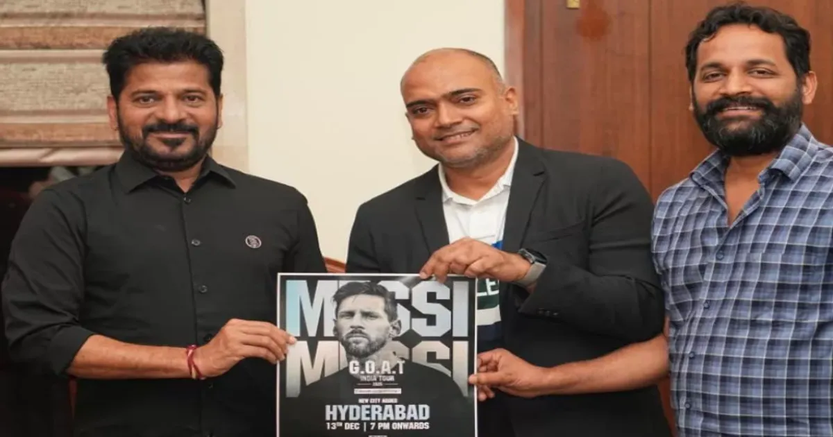 Messi in Telangana? Fans Excited About Potential Match with CM Revanth Reddy