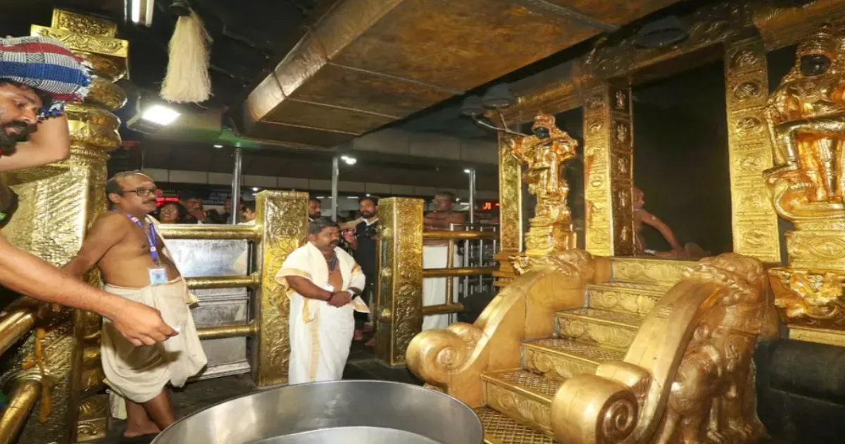 SIT Begins Scientific Tests at Sabarimala to Investigate 2019 Gold Theft