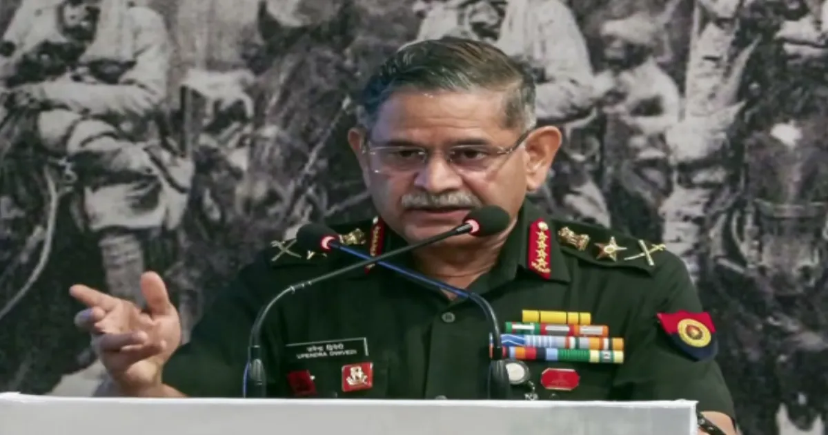 India to Treat Terrorists and Their State Sponsors as One, Declares Army Chief Dwivedi