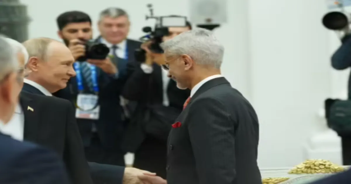 Jaishankar Meets Putin at Kremlin Ahead of December India-Russia Summit