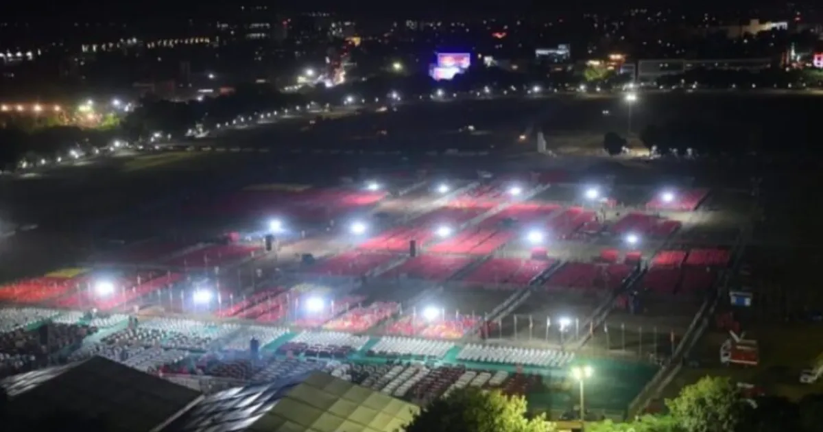 Security Tightened, Stages Ready: Patna Prepares for Nitish Kumar’s Mega Oath Event