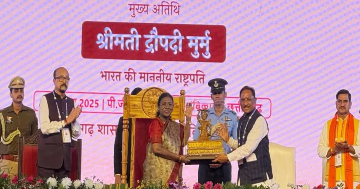 President Murmu Says Voluntary Maoist Surrenders Signal Decline of Left-Wing Extremism