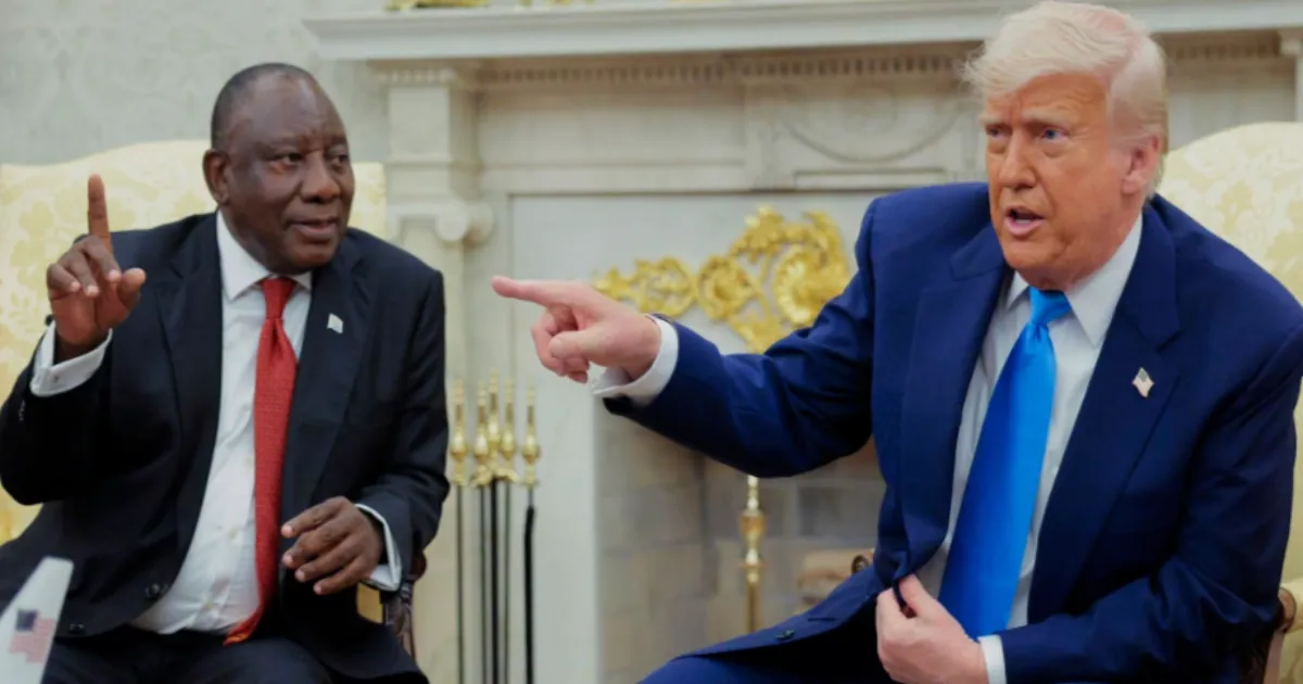 Trump Hits Back at Ramaphosa’s “Trash Talk” as US Boycotts G20 Summit in South Africa