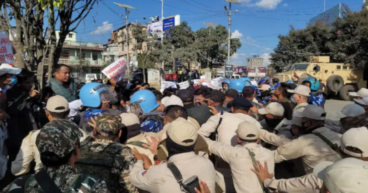 Protests Erupt in Manipur: Protesters Clash With Security Ahead of Sangai Festival